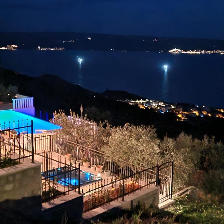 Sea View Luxury Apart Hotel Villa Conte With Swiming Pool And Romantic Spa Podstrana Buitenkant foto