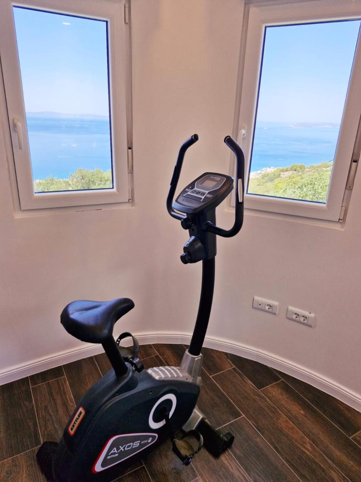 Sea View Luxury Apart Hotel Villa Conte With Swiming Pool And Romantic Spa Podstrana Buitenkant foto